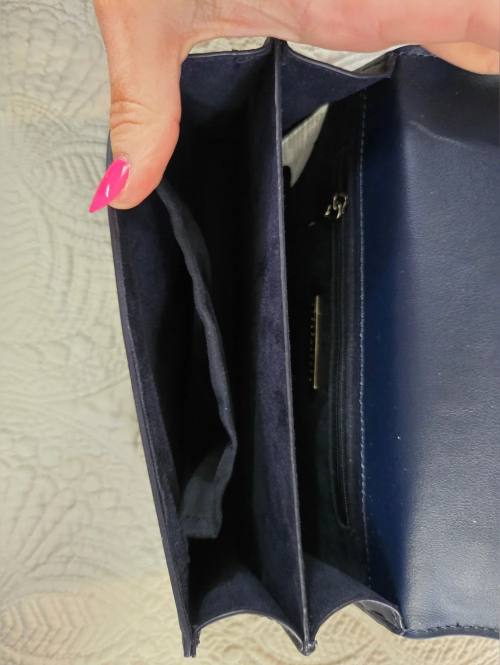 Steve Madden Black Crossbody Bag with Red Strawberry Print - Picture 5 of 5